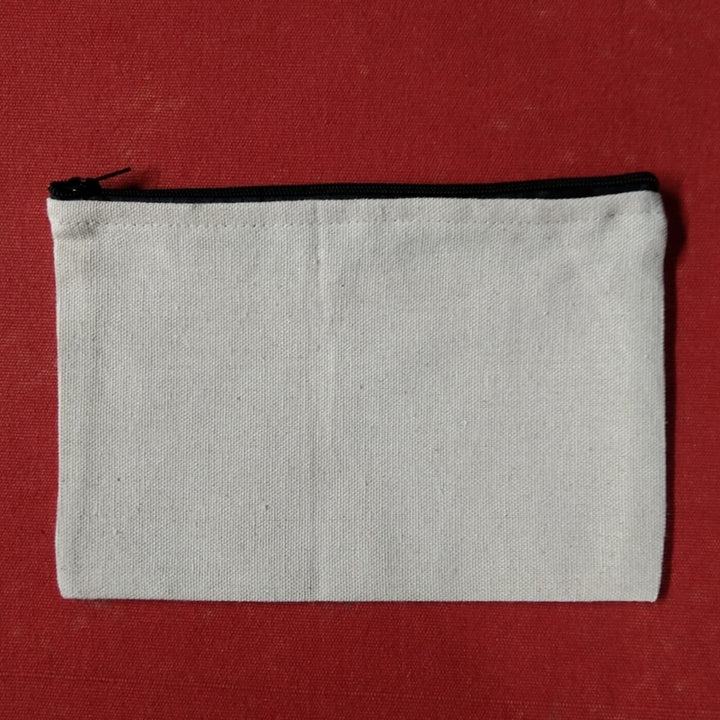 Canvas Travel Pouches Plain (8 x 5 inches)