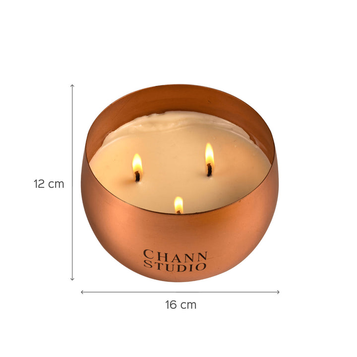 Rose Gold Gunghroo Candle - Rose