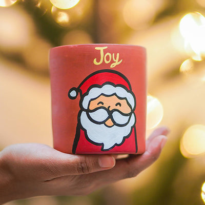 Terracotta Handmade Christmas Planters