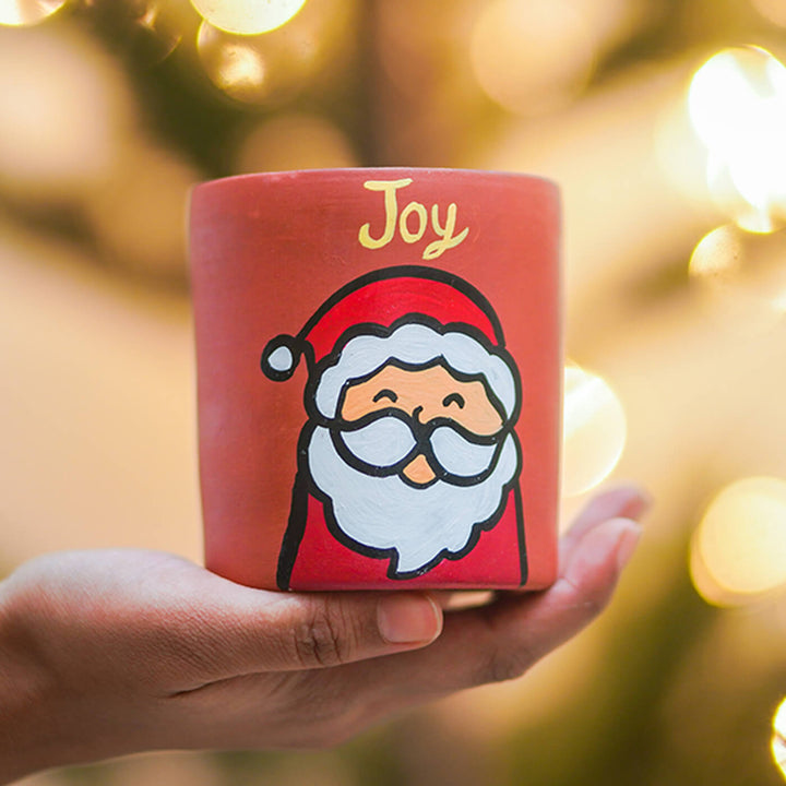 Terracotta Handmade Christmas Planter