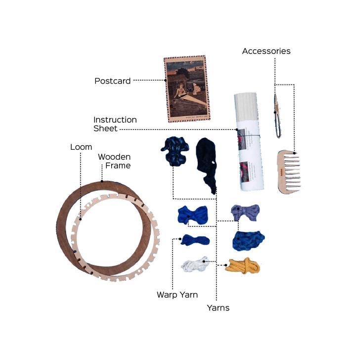 Circle Frame Weaving DIY Kit - Zwende