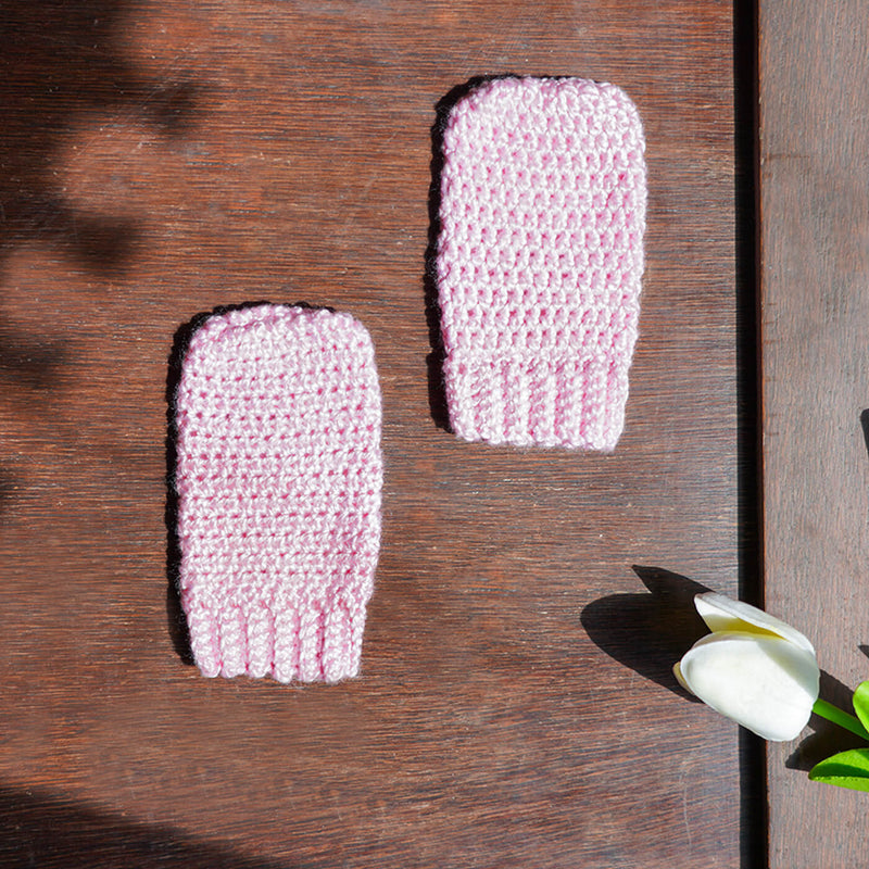 Customisable Baby Crochet Mittens