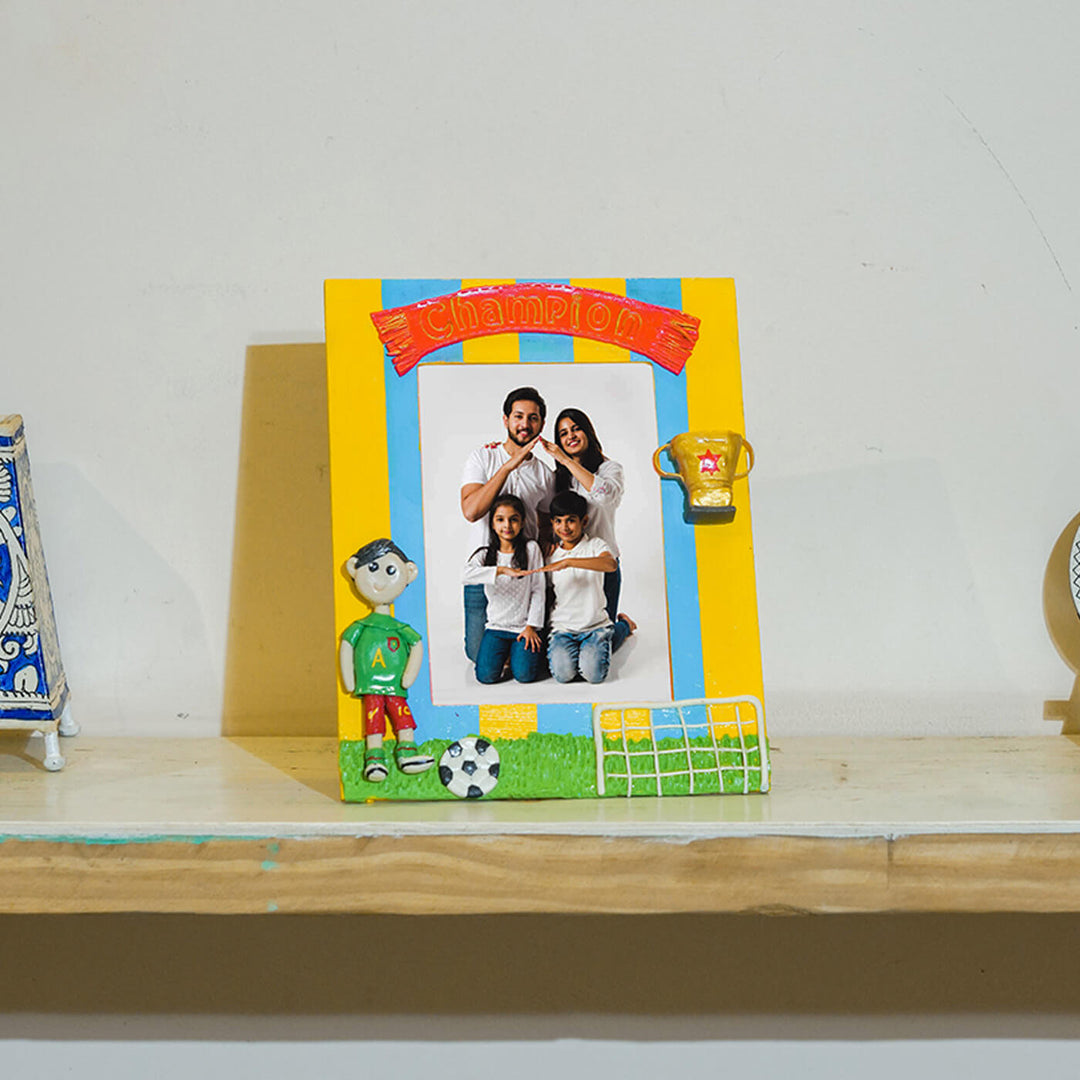 Personalized Champion Photo Frame with Photo