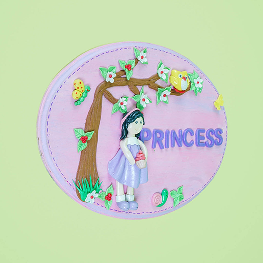 "Princess" Customizable Nameboard