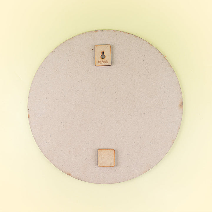 Pink And Yellow Dot Mandala Mirror