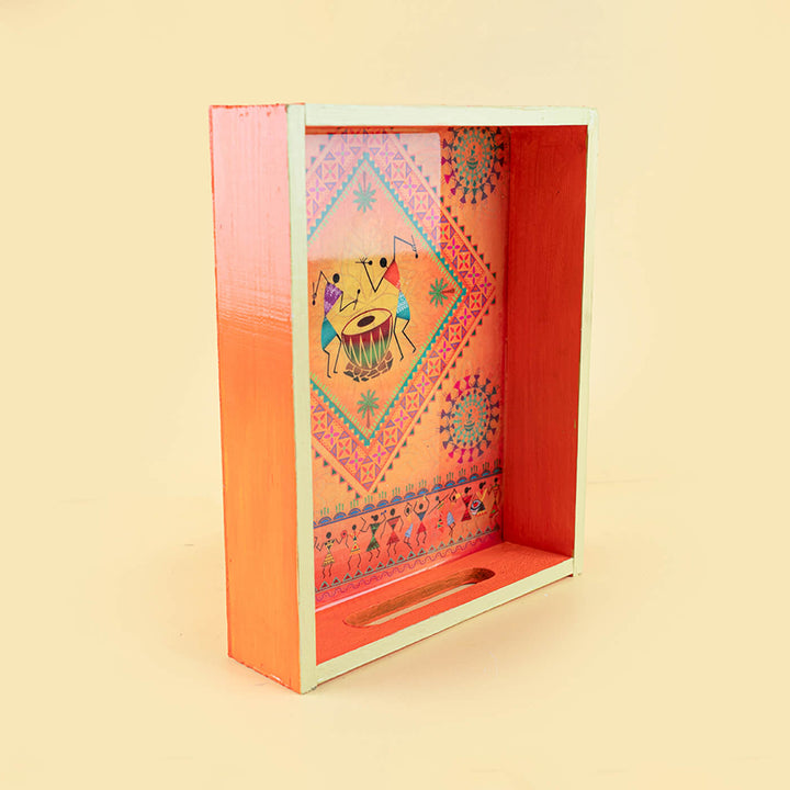 Decoupage Coaster And Tray Set