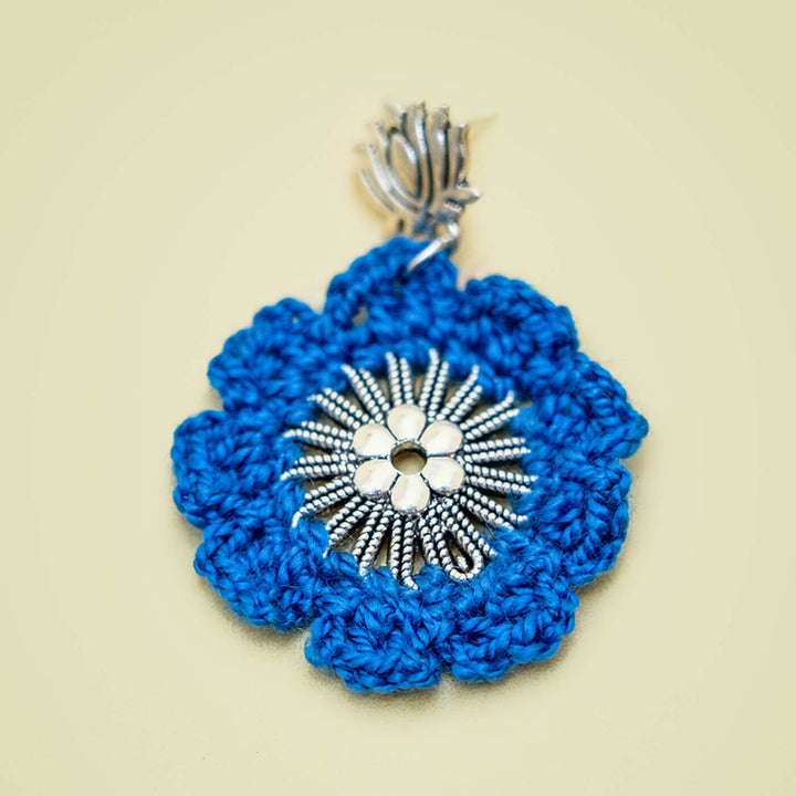 Lotus Crochet Chakra Earrings
