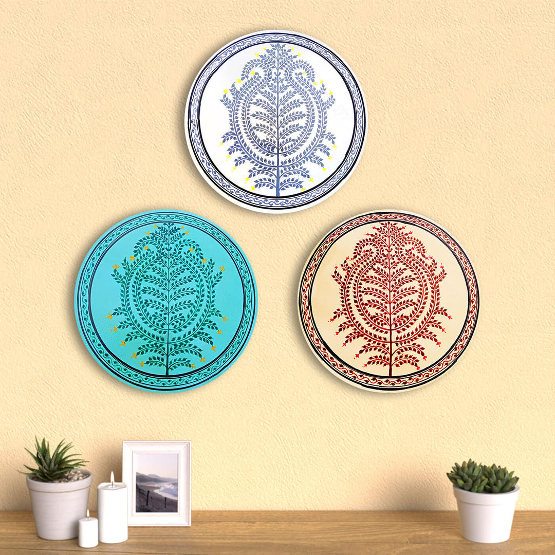 Handpainted Tree of Life- Green