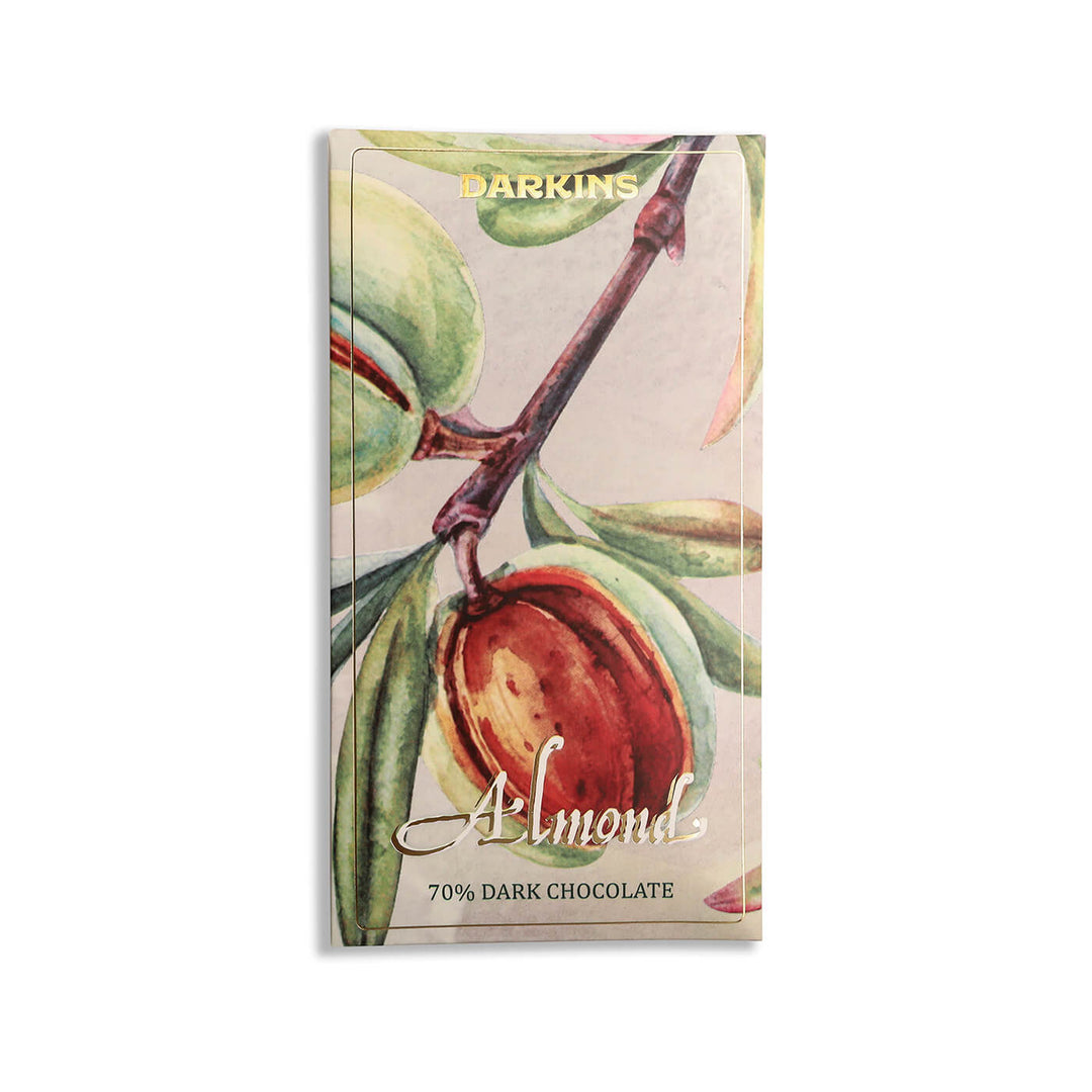 70% Dark | Vegan & Gluten Free Chocolate with Roasted Almonds