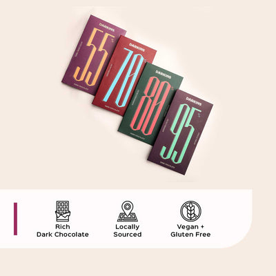 Vegan & Gluten Free | 80%Dark Chocolate From Karnataka