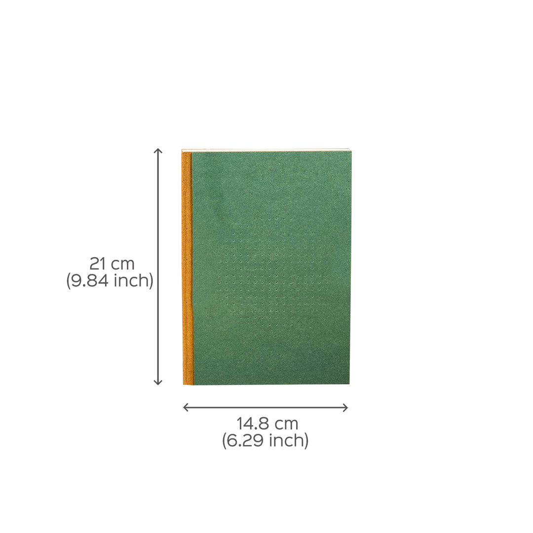 Dotted Grid Eco-friendly Personalized Notebook | 144 Pages, A5