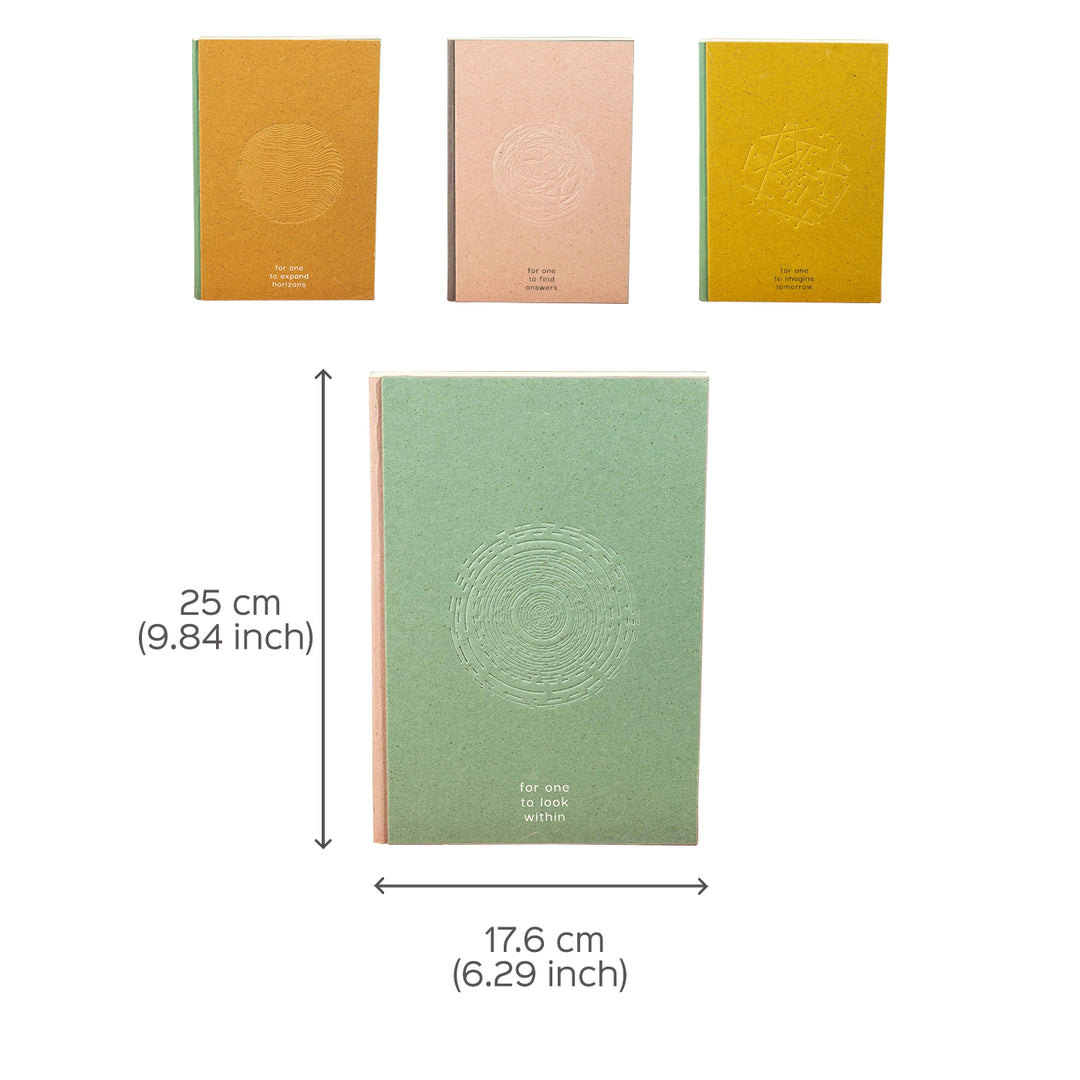 Tree-free Personalized Undated Dotted Journal| 216 Pages, B5