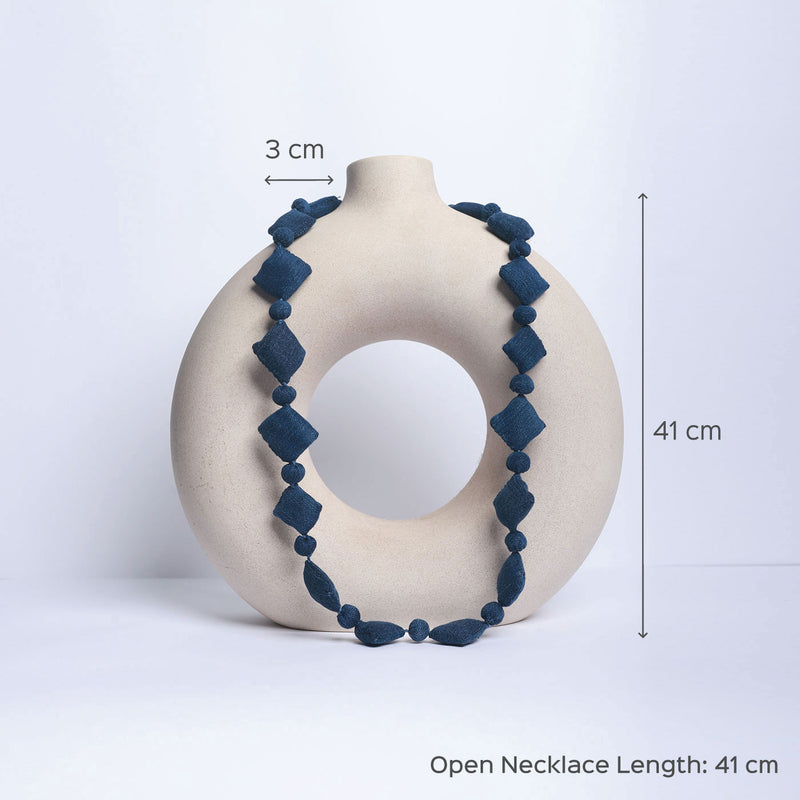 Ananta Upcycled Denim Necklace