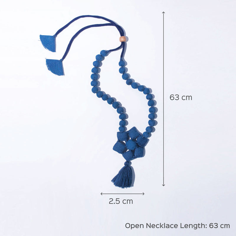 Pratyaksha Upcycled Denim Necklace