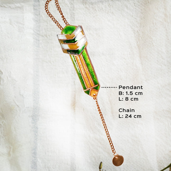 Quartz Copper Necklace