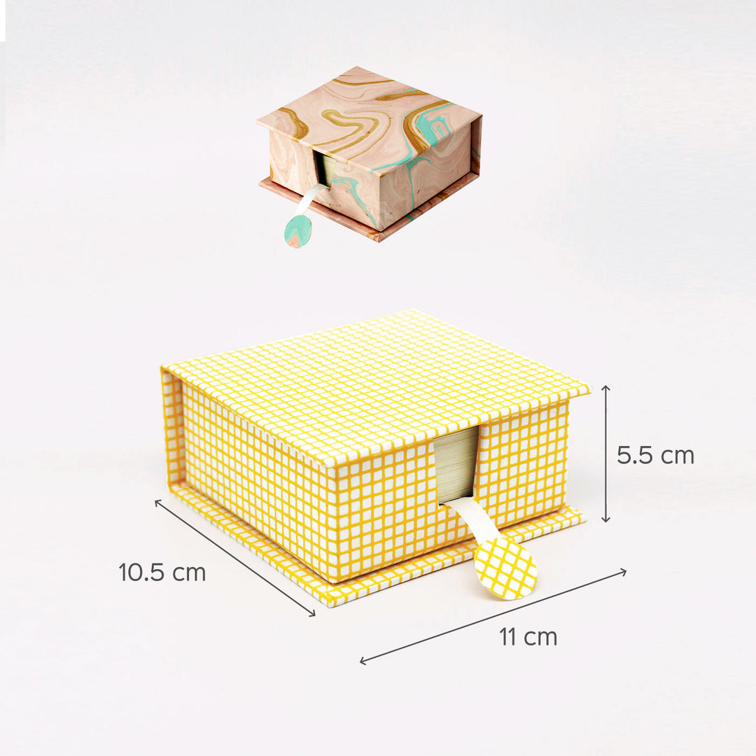 Handmade Paper Memo Storage Box