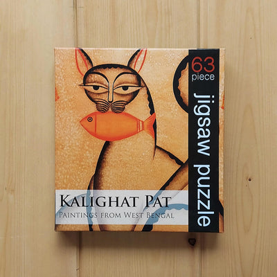 Kalighat Phat Cats - 63 Piece Jigsaw Puzzle
