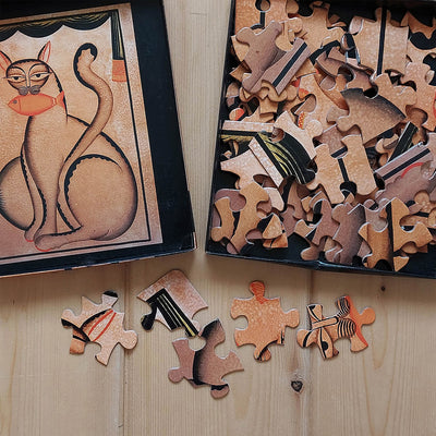 Kalighat Phat Cats - 63 Piece Jigsaw Puzzle