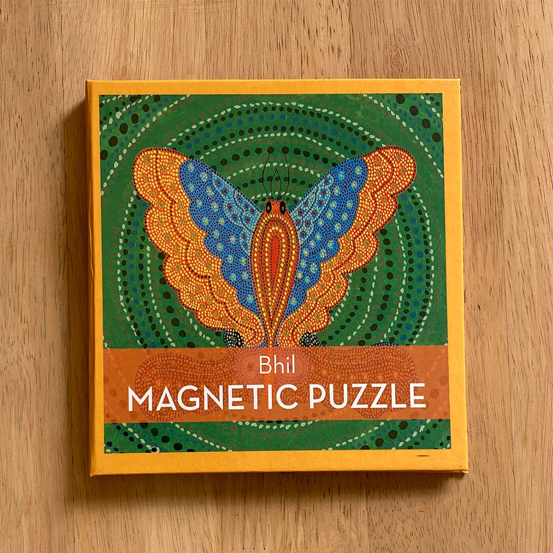Magnetic Puzzle - Bhil - Butterfly