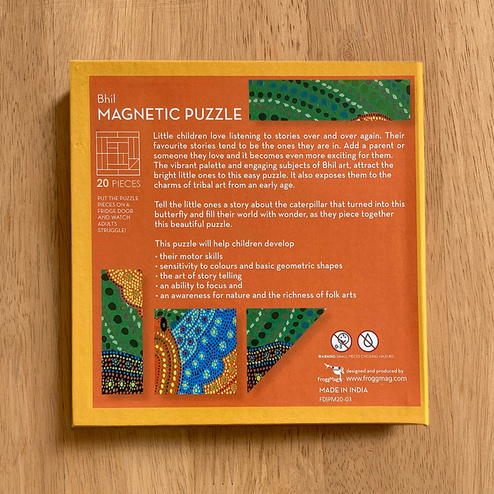 Magnetic Puzzle - Bhil - Butterfly