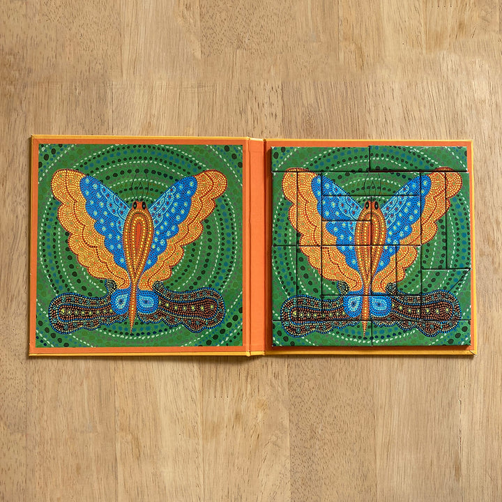 Magnetic Puzzle - Bhil - Butterfly