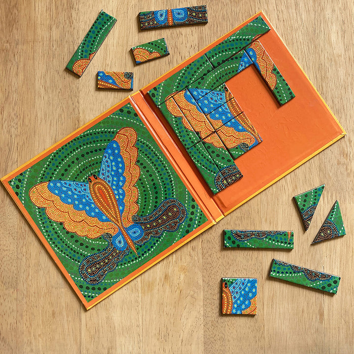 Magnetic Puzzle - Bhil - Butterfly
