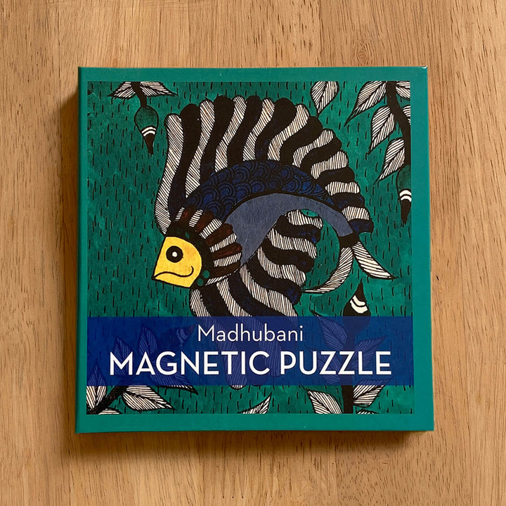 Magnetic Puzzle - Madhubani - Fish