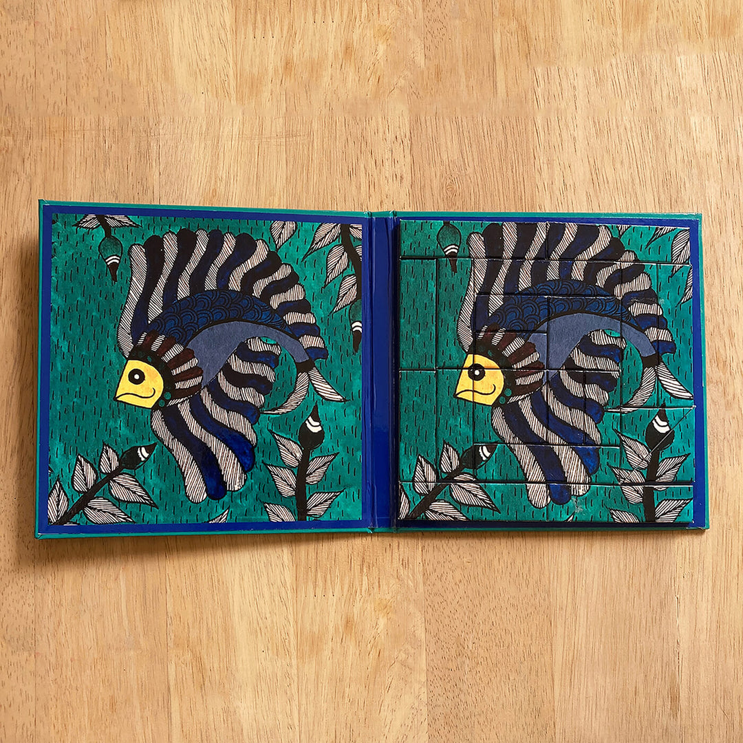 Magnetic Puzzle - Madhubani - Fish