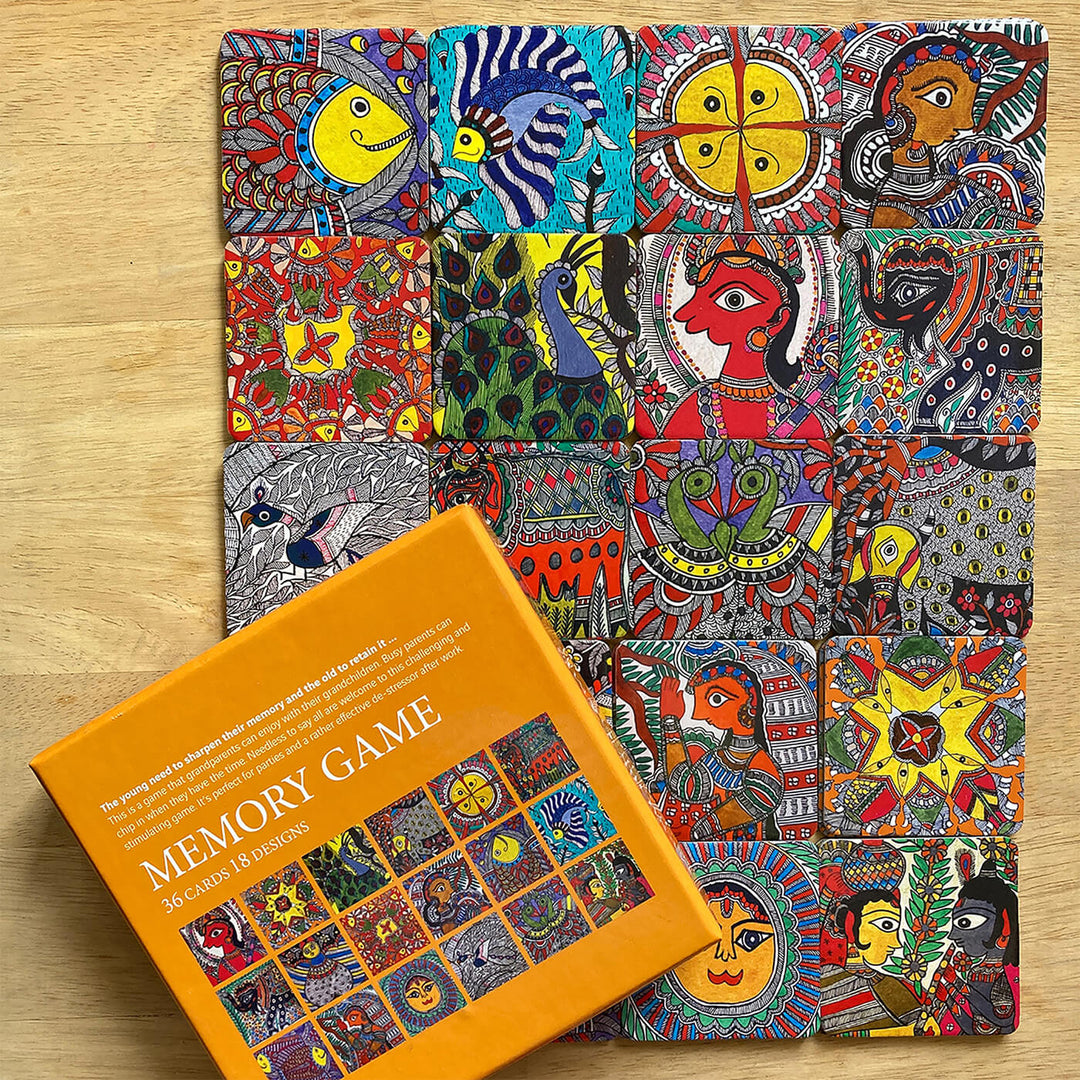 Memory Game - Large - Madhubani