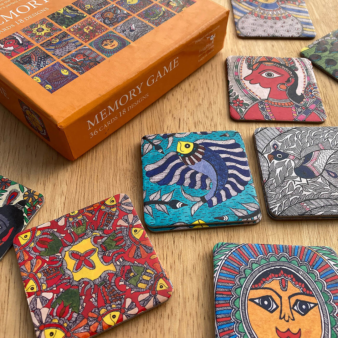 Memory Game - Large - Madhubani