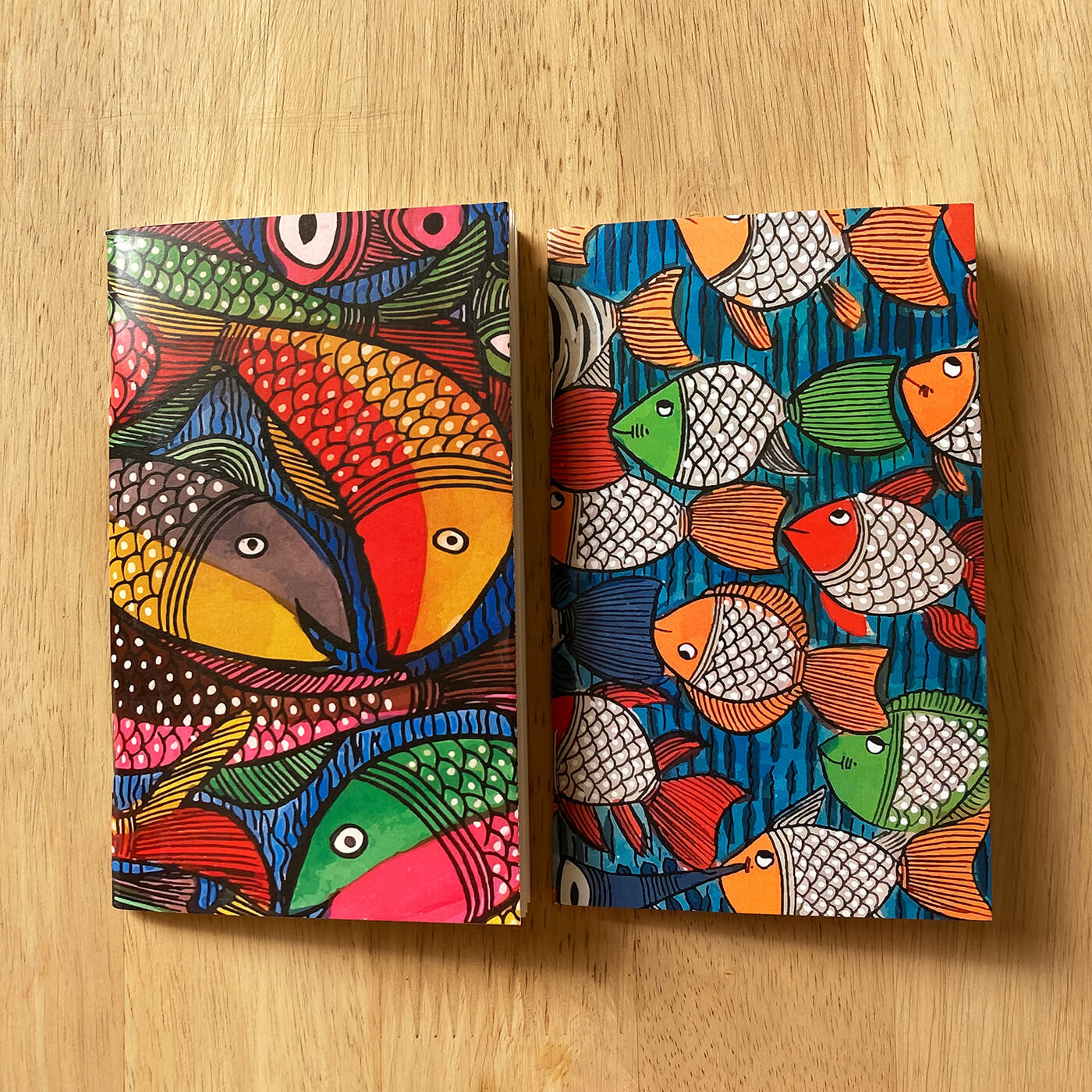 Buy Patachitra Art Notebooks with Printed Cover - Set of 2 Online On Zwende
