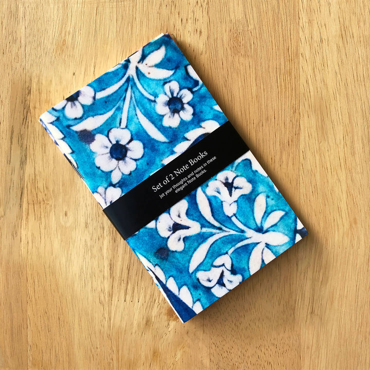 Jaipur Pottery Art Notebooks with Printed Cover - Set of 2