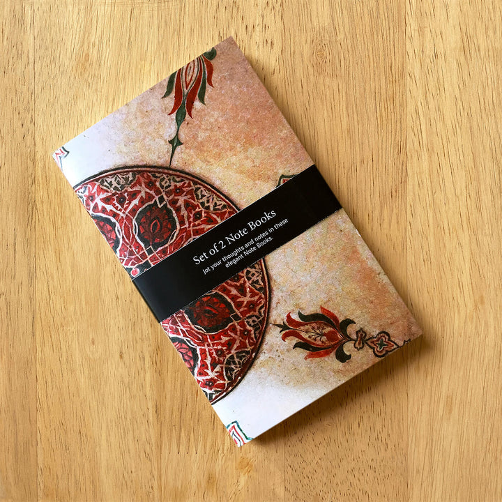 Rajasthani Folk Art Notebooks with Printed Cover - Set of 2
