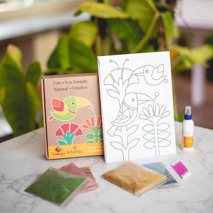 Flower Sand Art DIY Kit