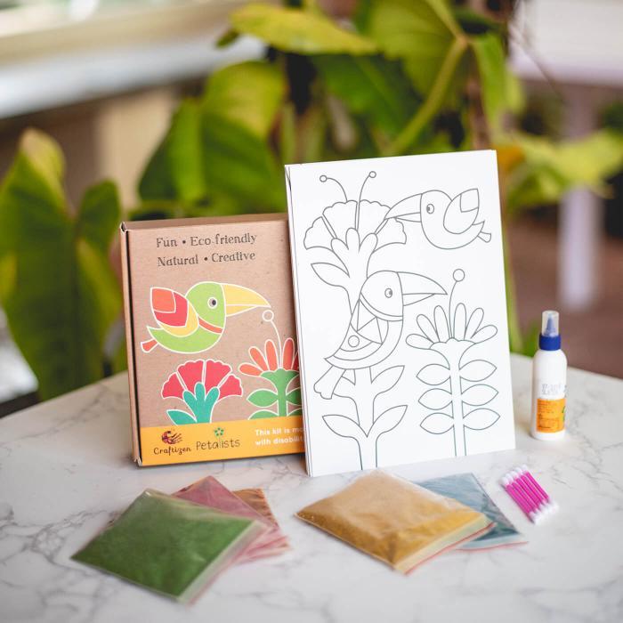 Flower Sand Art DIY Kit - Zwende