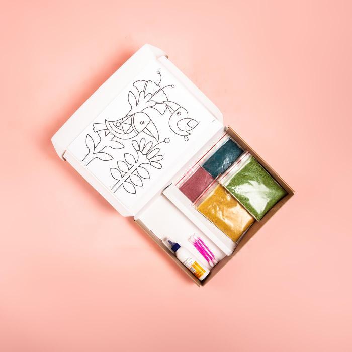 Flower Sand Art DIY Kit - Zwende