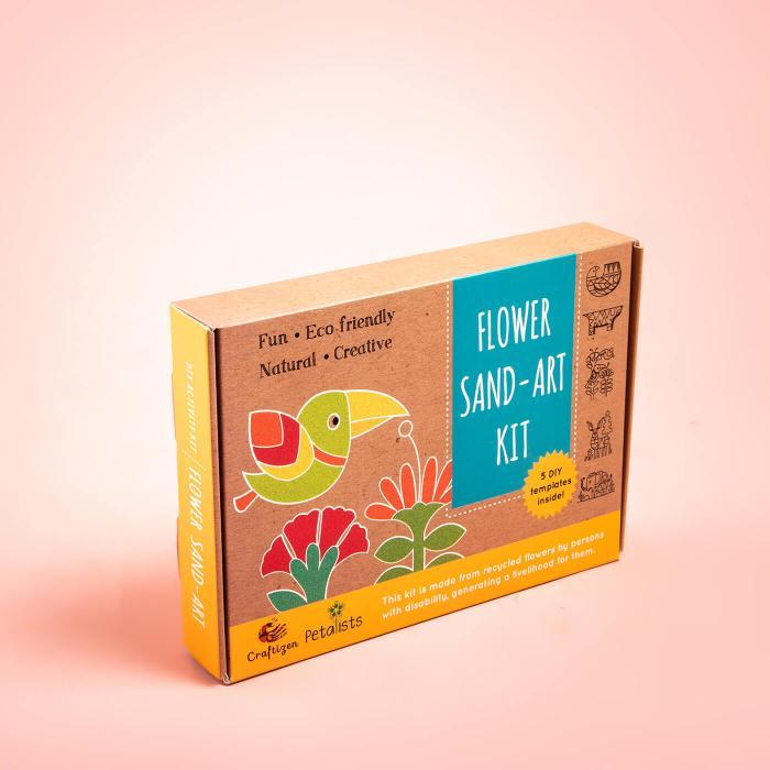 Flower Sand Art DIY Kit - Zwende