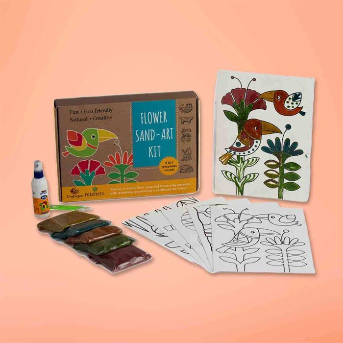 Flower Sand Art DIY Kit - Zwende