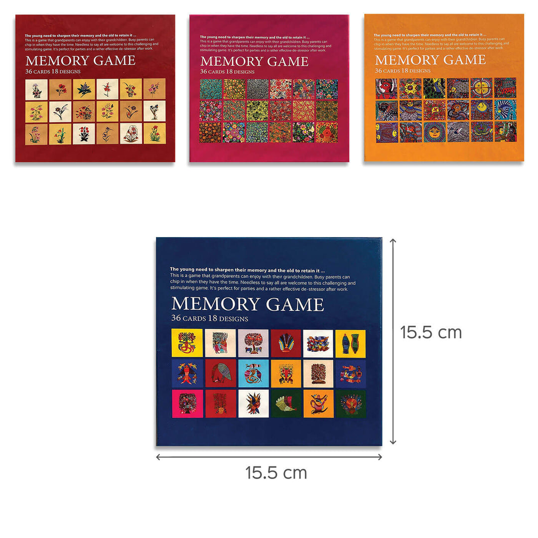 Memory Game - Large - Nakkashi Kashmir