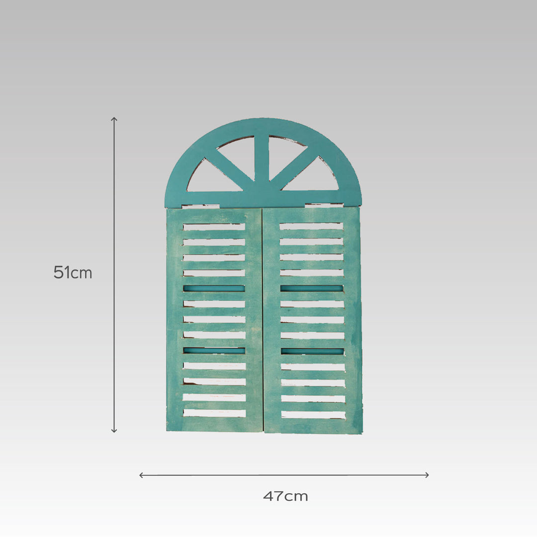 Garden Window Illusion Wall Mountable Frame