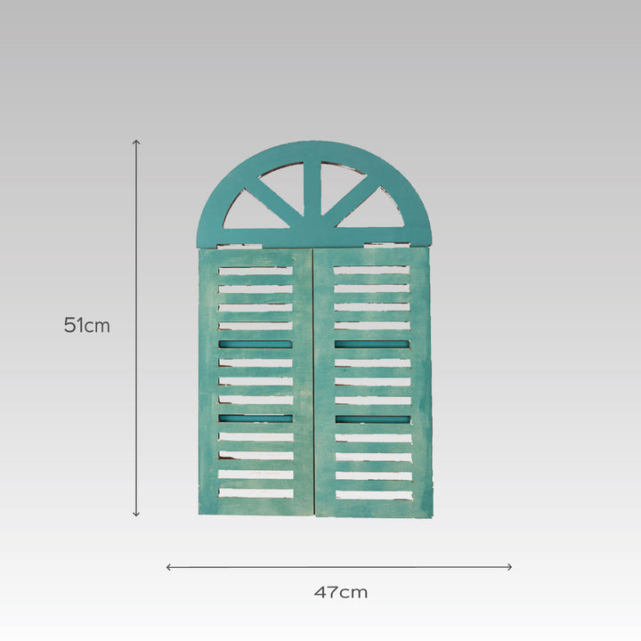 Garden Window Illusion Wall Mountable Frame