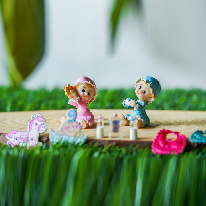 Baby Miniature Set for Garden Décor & DIY Projects