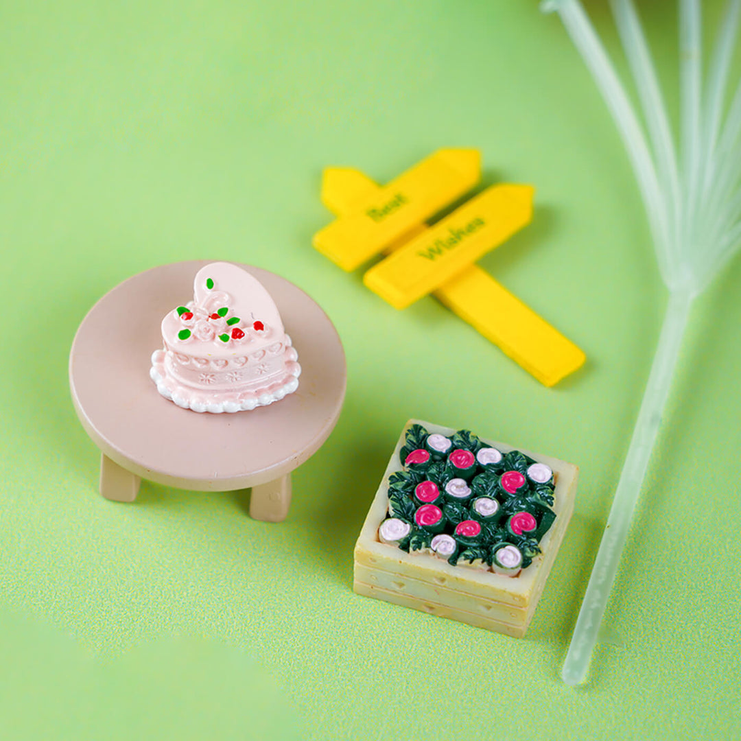Celebrations Miniature Set for Garden Décor & DIY Projects