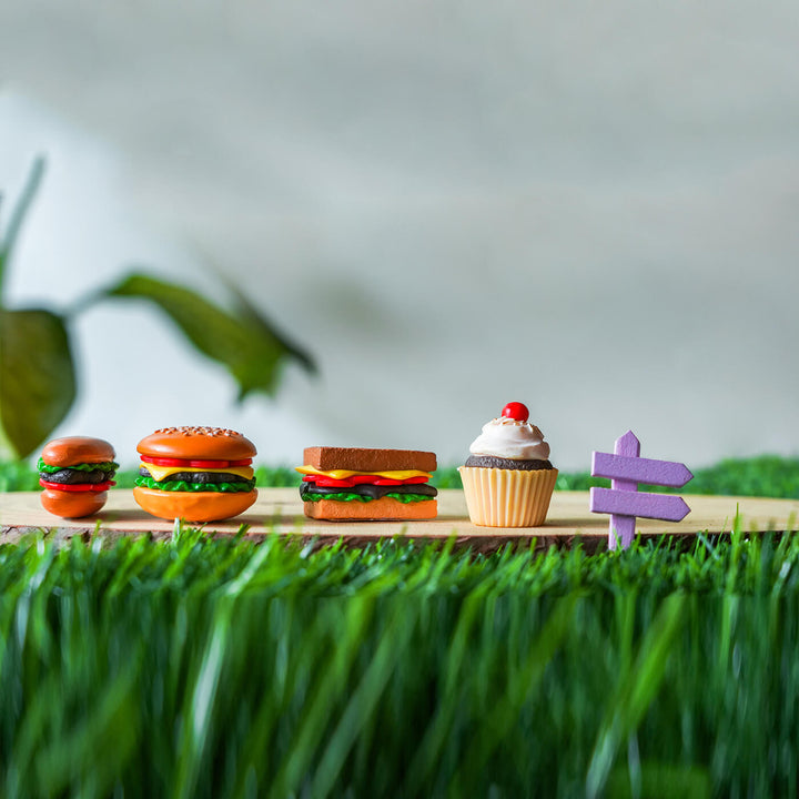 Food Miniature Set for Garden Décor & DIY Projects