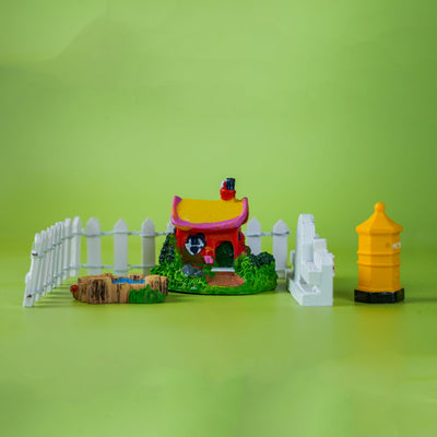 Home Miniature Set for Garden Décor & DIY Projects