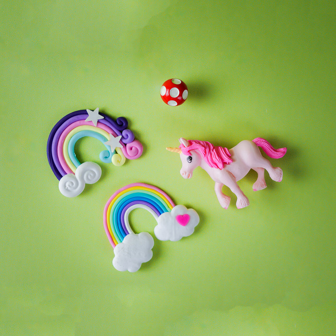 Unicorn Miniature Set for Garden Décor & DIY Projects