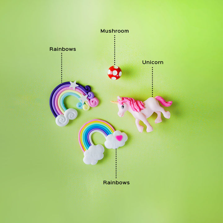 Unicorn Miniature Set for Garden Décor & DIY Projects