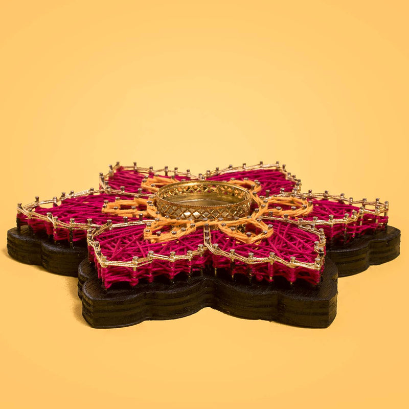 Regal Star String Art Tealight Holder