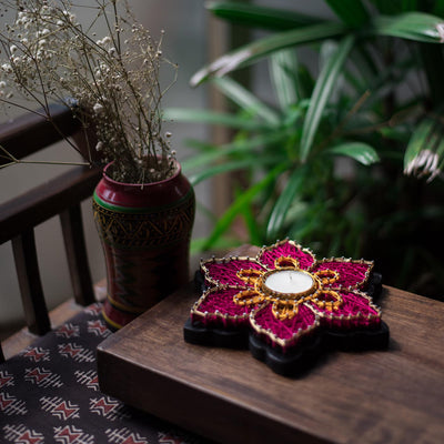 Regal Star String Art Tealight Holder