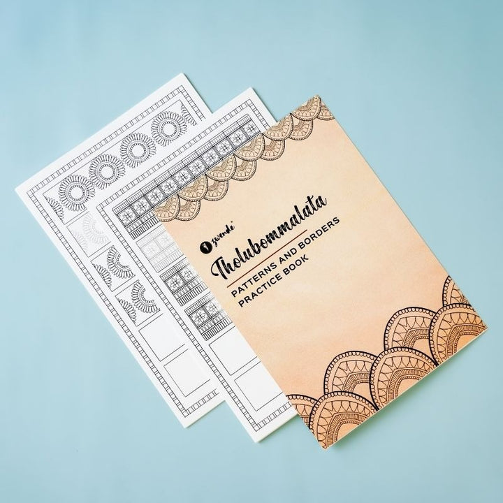 Printable Practice Sheets - Doodle Tholu Bommalata Borders